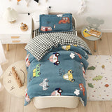 Baby Cartoon Print Bedding Set Duvet Covers Pillowcases