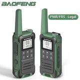 2pcs Baofeng F22 PMR446 FRS Mini Communication Radio