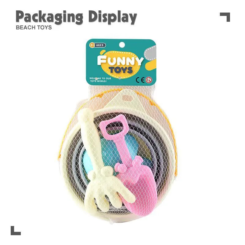 Collapsible Beach Sand Toys Kids Travel Beach Toys