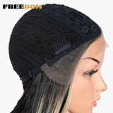 FREEDOM Synthetic Lace Front Wigs Body Wave Ombre