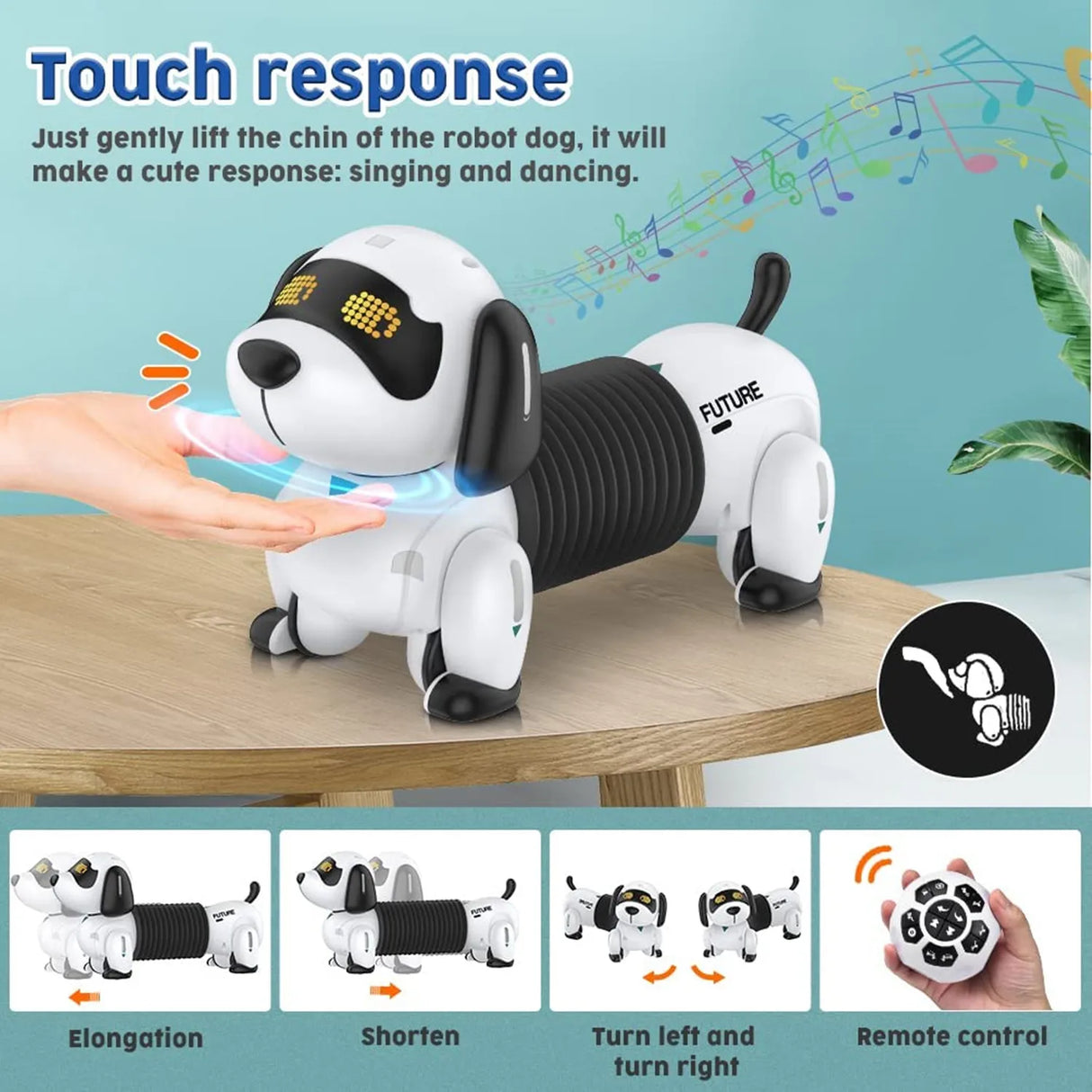 Intelligent Robot Dog 2.4G Child Wireless Remote Control