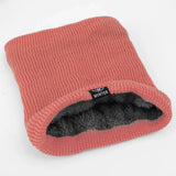Solid Winter Plush Muffler Woolen Knitting for Women