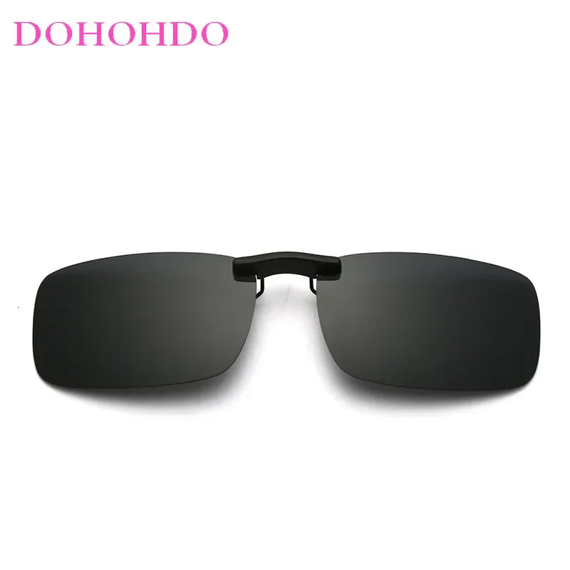 DOHOHDO 2023 New Rimless Polarized Clip On Sunglasses