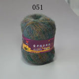 6 Balls Angora Mohair Wool Yarn for Knitting