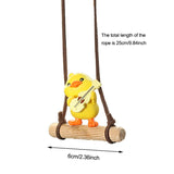Cartoon Cute animated car accessories Swinging Duck pendant
