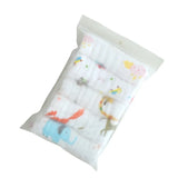 5pcs/lot Muslin 6 layers Cotton Soft Baby Towels