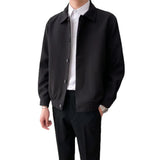 Spring and Autumn new men's casual lapel jacket