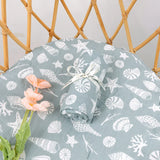 Elinfant Muslin Swaddle Blanket 100% cotton 120*110cm Baby