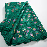 French Tulle Lace Fabric 2024 High Qulity African