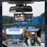 Dash Cam W IR Night Vision Loop Recording