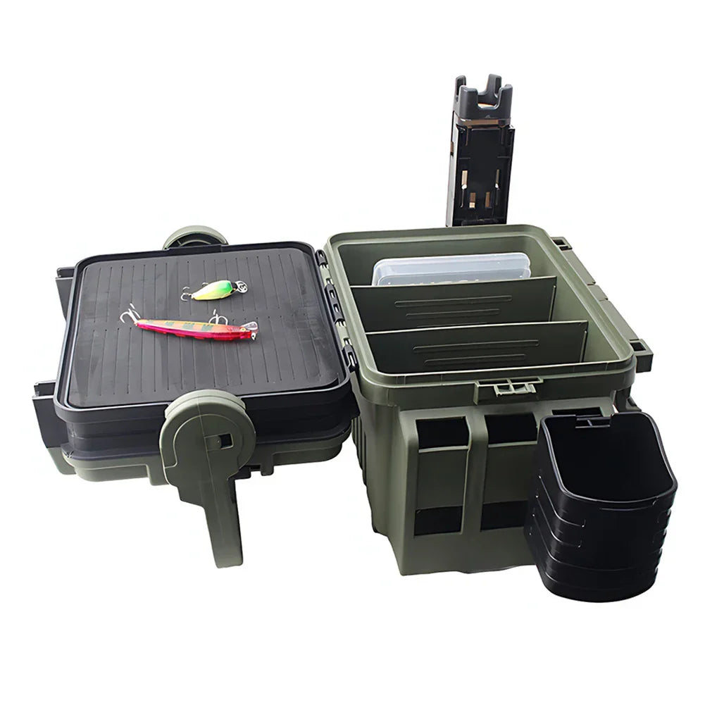 Large Capacity Fishing Tackle Box Multifunctional Fishing Lures