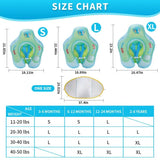 Boat Shaped Pool Float Infant Swimming Float Detachable