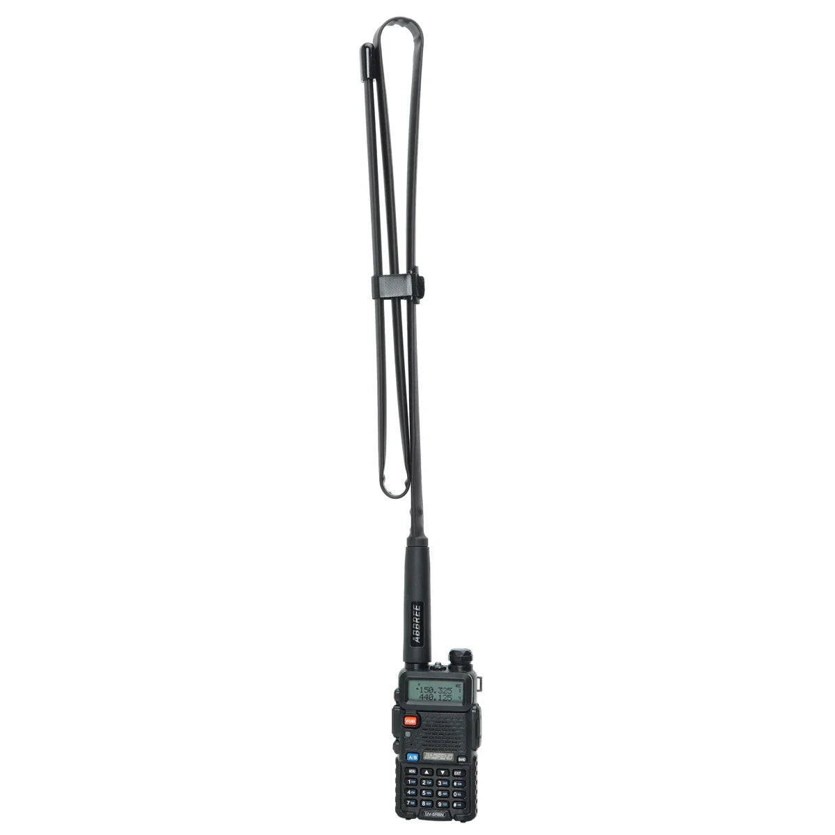 ABBREE CS Tactical Antenna SMA-Female Dual Band VHF