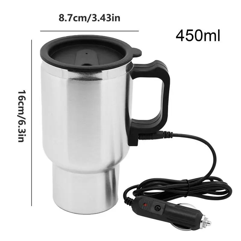 450ml Electric Coffee Mug Cup thermal Car Heating