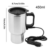 450ml Electric Coffee Mug Cup thermal Car Heating