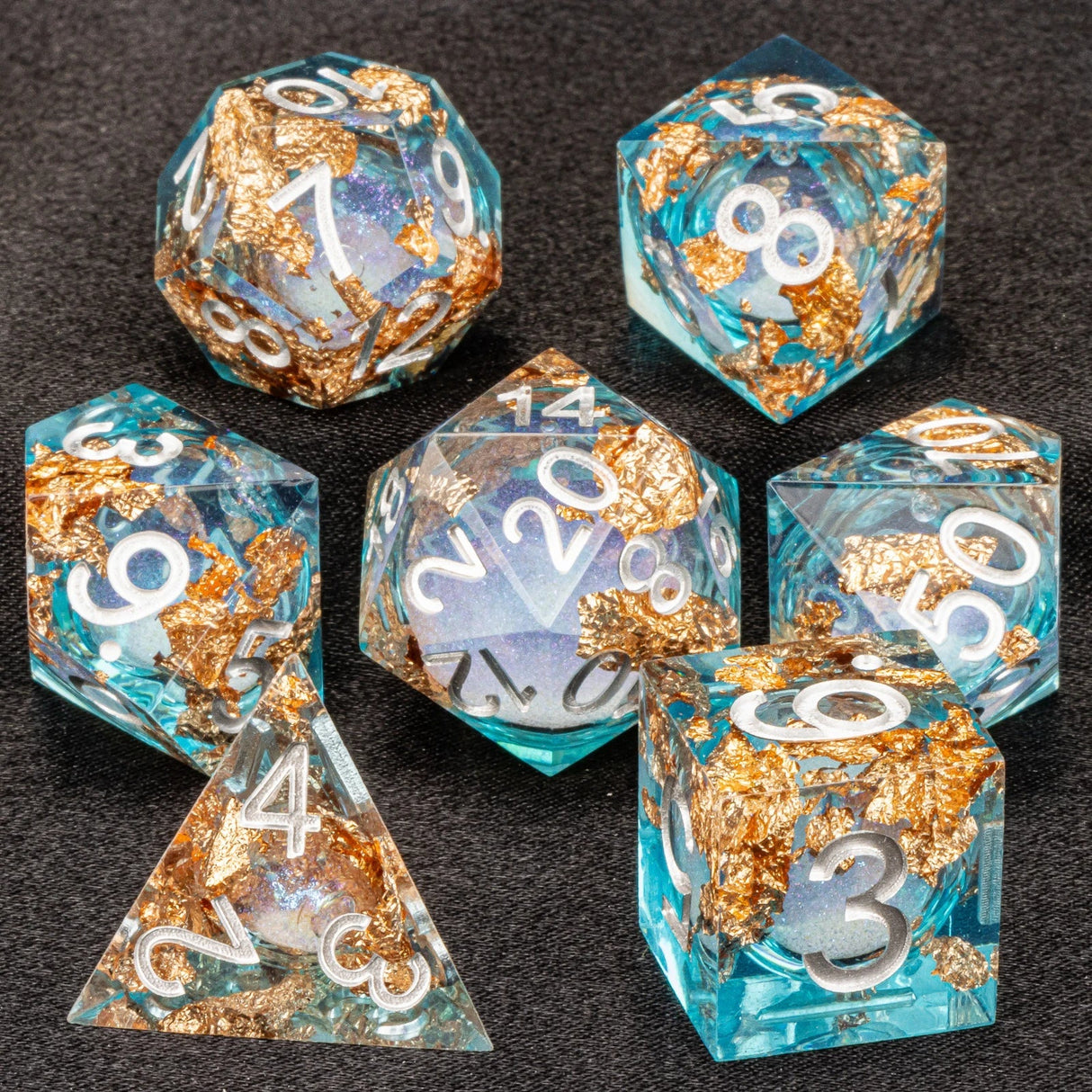 Sharp Edge Dice Dungeons and Dragons liquid core