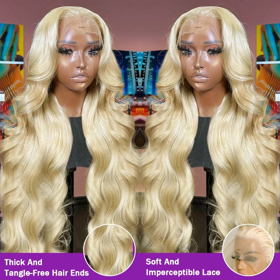 250% 13x4 13x6 HD Lace Front Wig 613
