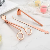 New Candle Scissors Wick Trimmer Cutter Set Stainless