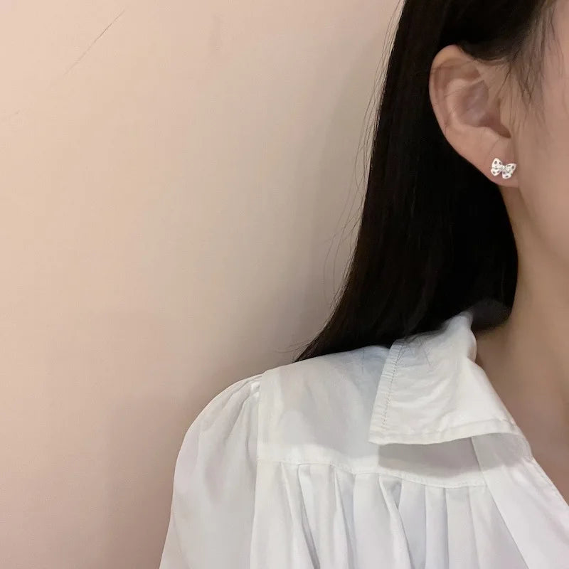 12Pcs 925 Silver Needle Stud Earrings for Women