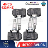 407003VU0A 4PCS FOR Nissan Pulsar Qashqai II TIIDA