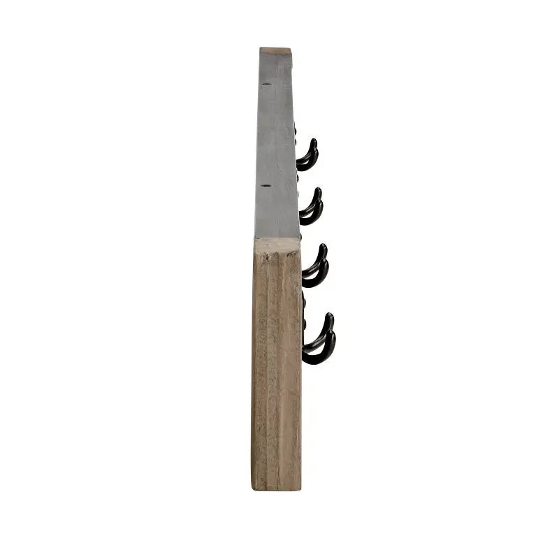40" 5 Hooks Hat Rack and Coat Hook