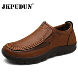 Leather Men Casual Shoes Zapatos Brand Men Loafers