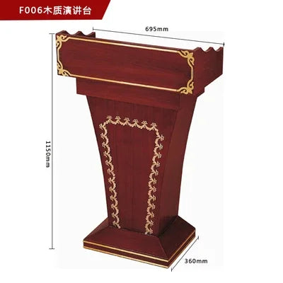 Simple Modern Class Furniture Church Lectern Speech Table