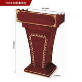 Simple Modern Class Furniture Church Lectern Speech Table