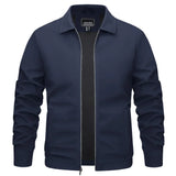 TACVASEN Lightweight Work Jackets Mens Classic Tunic Style