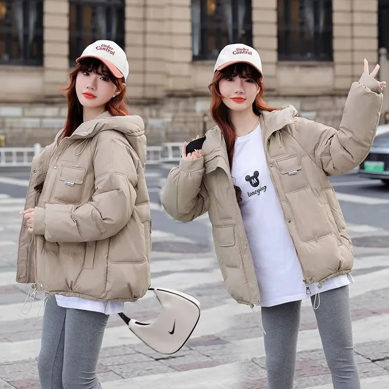 2023 New Winter Jacket Women's Parkas Thicken Overcoat