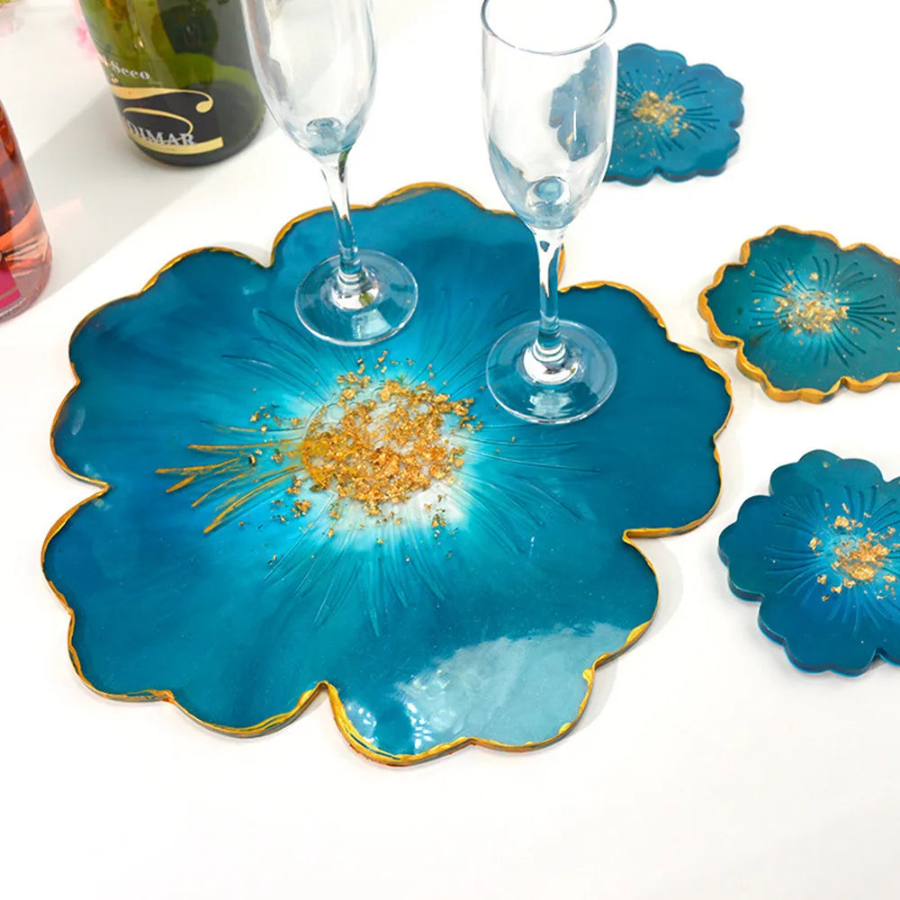 1box Gold Leaf Flakes Sequins Glitters Epoxy Resin