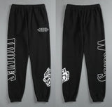 DARC Wolves Joggers Street Pants Casual Warm Oversize