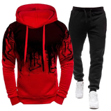 2023 Sportswear Men's casual Hoodie pants 2-piece autumn