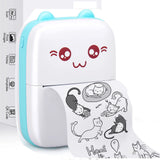 Pocket Mini Printer, Portable Bluetooth Thermal Printer for