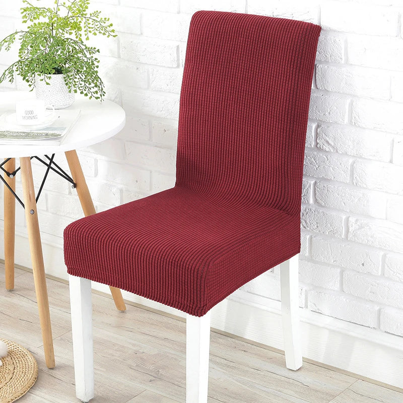 Dining chair Cover For Home Polar Fleece Fabric