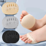 RHBJ 2pcs/set Five Toes Forefoot Pads for Women