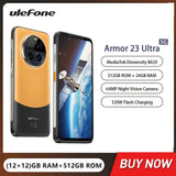 Ulefone Armor 23 Ultra Rugged 5G Smartphones 12GB+512GB