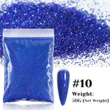 50g Holographic Glitter Powder Resin Art Glitter Laser