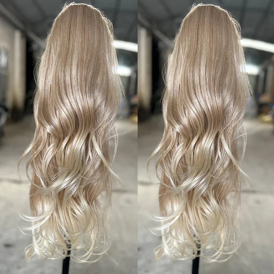 Gladys Weave Ponytail Extensions Synthetic Long 28 Inches