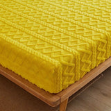 Coral Velvet Bedsheet Bedspread Milk Velvet Mattress Protective