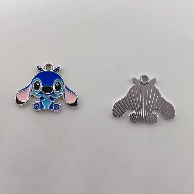 10pcs Enamel Pack Alloy Drops Animal Stitch Charm