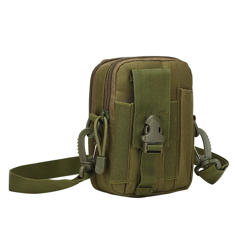 Camouflage Belt Zipper Waist Pack Men's Casual Bag