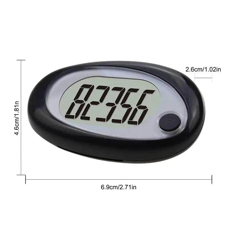 Women Pedometer For Walking 3D Pedometer With Clip