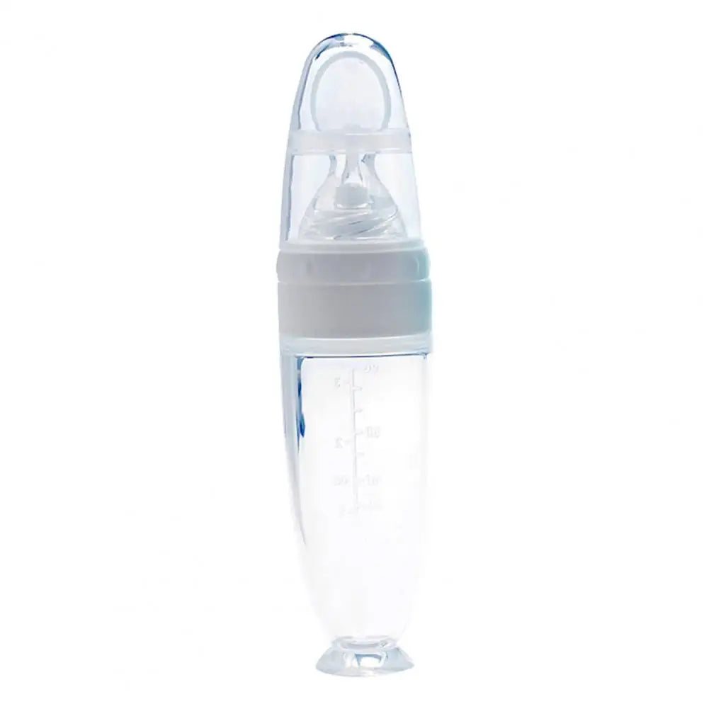 Baby Spoon Bottle Feeder Dropper Silicone Spoons for