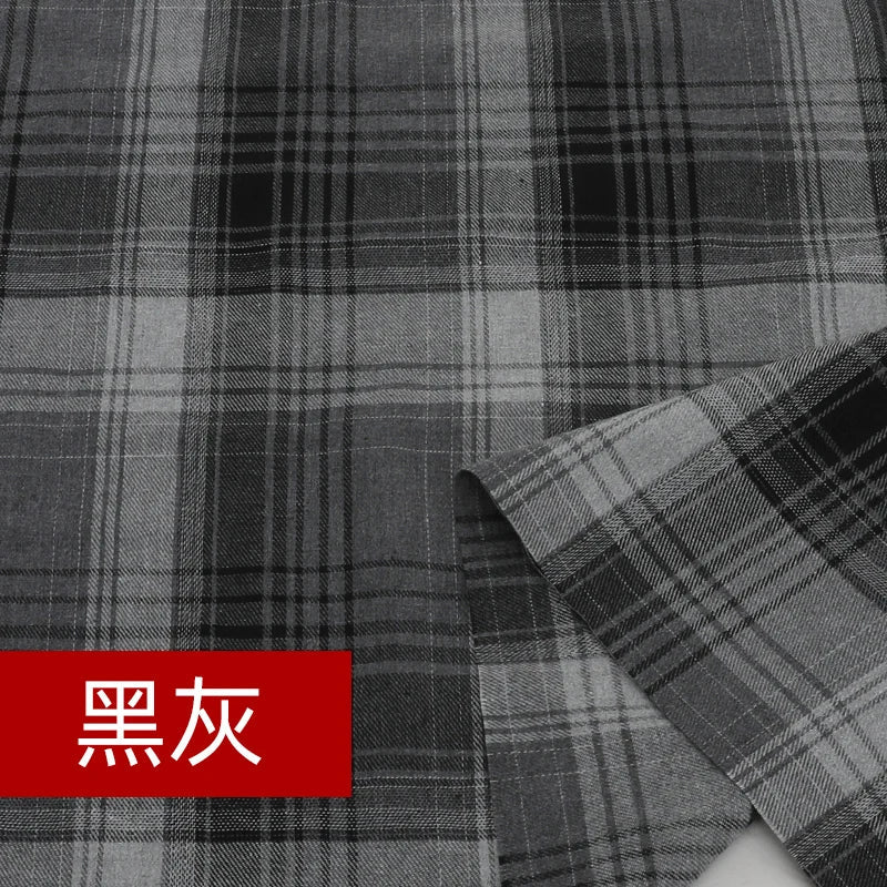 Yarn Dyed Soft Thickening Grinding Wool Plaid Fabric