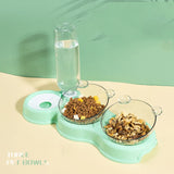 Cat Food Bowl Pet Feeder Automatic Feeder Water