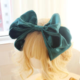 Lolita Handmade Cute Headwear Girls Oversized Bow Headband