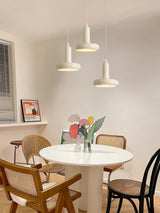 Scandinavian Macaron Small Pendant Lamp Modern Cream Style
