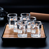 Shot Glass Set White Wine Glass Cup Holder