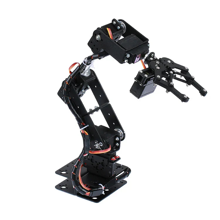 360 Degrees 6 DOF Robot Metal Alloy Mechanical